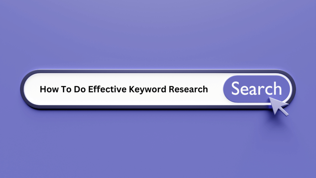 How To Conduct Keyword Research